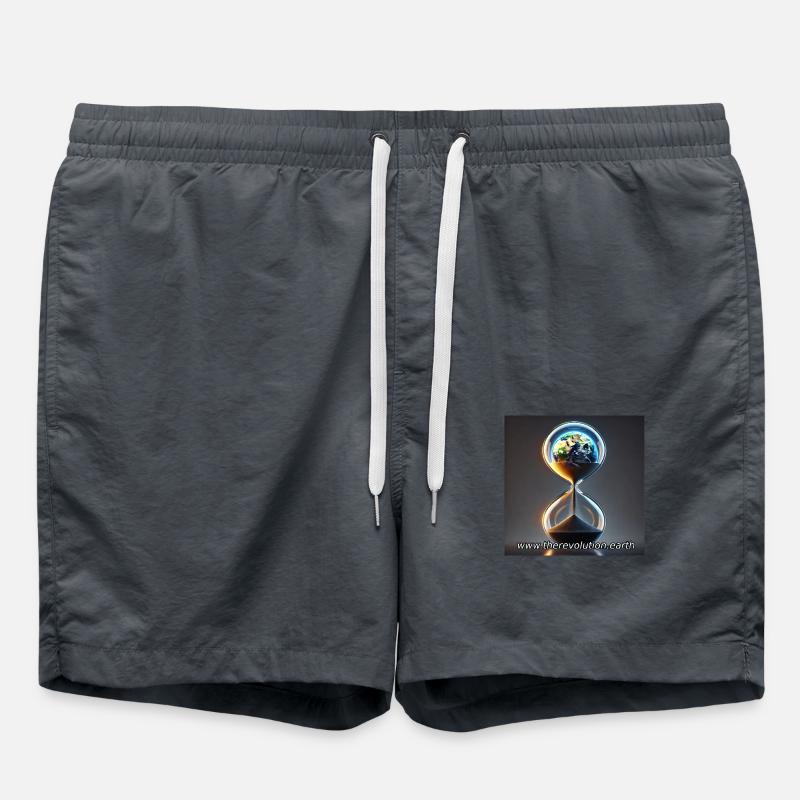Hourglass (A) with vision - Swim Trunks - anthracite
