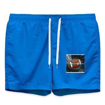 Touchdown! Die Faszination des American Football - Badeshorts - Cobalt blue - Vorne