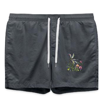 Libellule - Short de bain - charbon - Devant - AI Model Male 185 light (185cm)