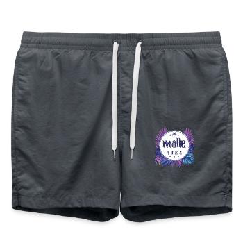 Malle 2025 - Short de bain - charbon - Devant - AI Model Male 185 light (185cm)