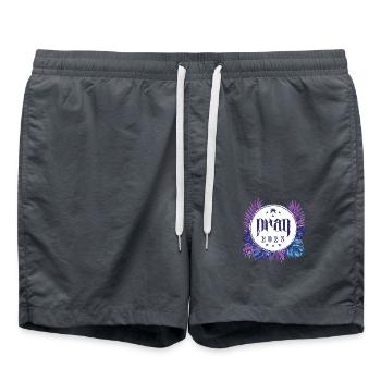Prague 2025 - Short de bain - charbon - Devant - AI Model Male 185 light (185cm)