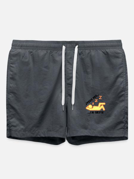 J'peux pas j'ai Sieste - Short de bain - charbon