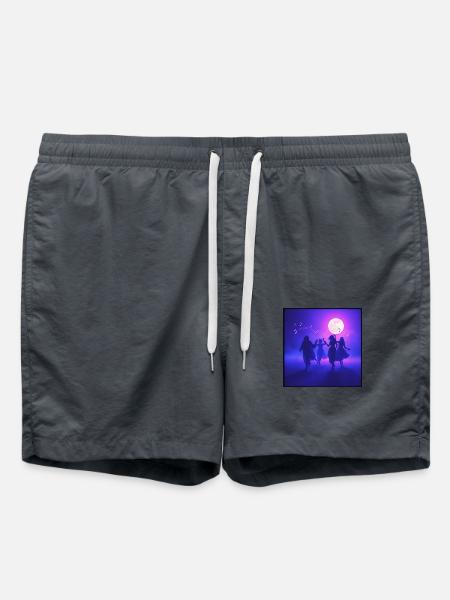 SWS MOONLIGHT DANCE - Swim Trunks - anthracite
