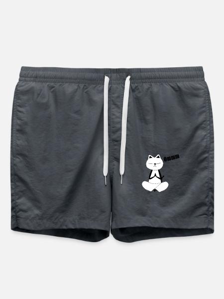 Nekochan Antonio Yoga - Swim Trunks - anthracite