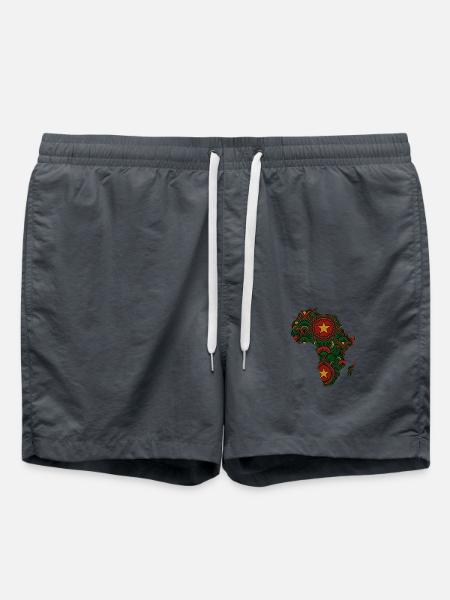 Afrika - Badeshorts - Anthrazit