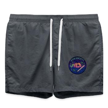 High Society - Badeshorts - Anthrazit - Vorne - AI Model Male 185 light (185cm)