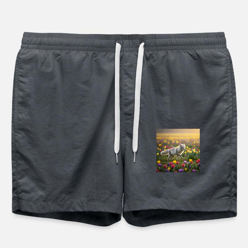 Polarfuchs - Badeshorts - Anthrazit
