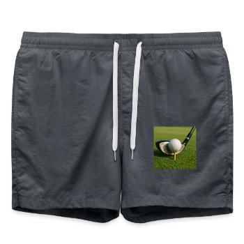 Sports - Golf, club and ball - Swim Trunks - anthracite - Front - AI Model Male 185 light (185cm)