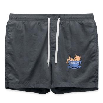 Catpuccino - Short de bain - charbon - Devant - AI Model Male 185 light (185cm)