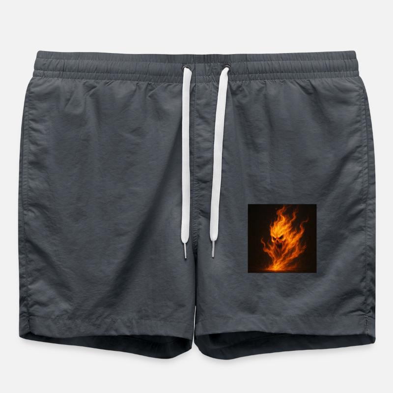 Flame Spirit - Swim Trunks - anthracite
