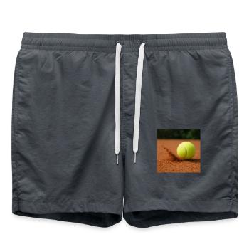 Sports - Tennis - Short de bain - charbon - Devant - AI Model Male 185 light (185cm)