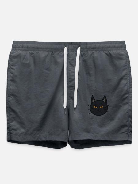 Néron le chat - Short de bain - charbon