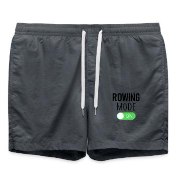 Mode aviron activé - Aviron - Rameur - Rameur - Short de bain - charbon - Devant - AI Model Male 185 light (185cm)