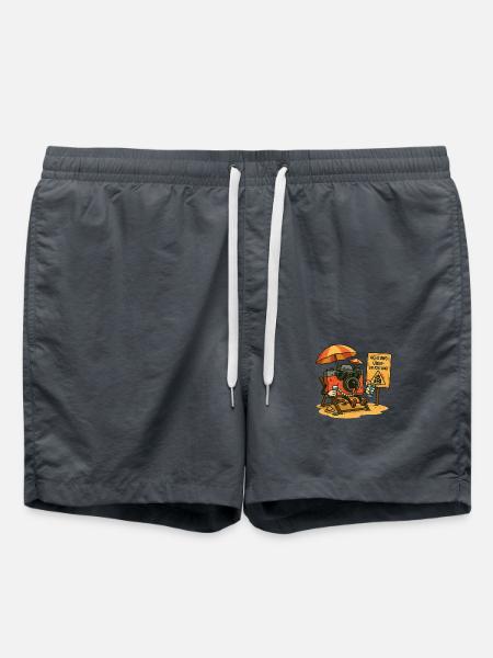 Ueberbelichtung - Badeshorts - Anthrazit