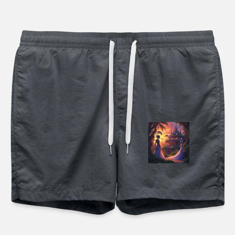 Fantasy - Swim Trunks - anthracite