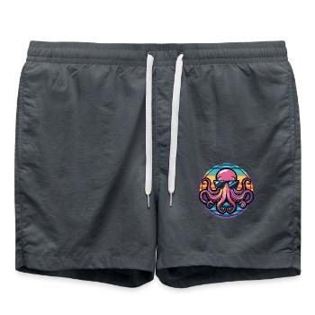 Octopus Cool BD - Short de bain - charbon - Devant - AI Model Male 185 light (185cm)