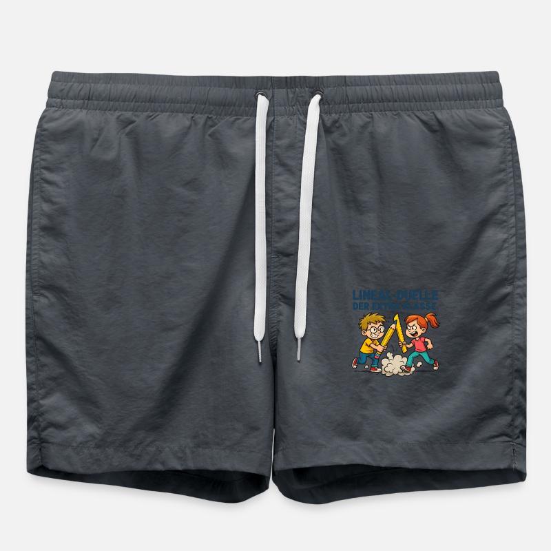 Ruler Duels - Swim Trunks - anthracite
