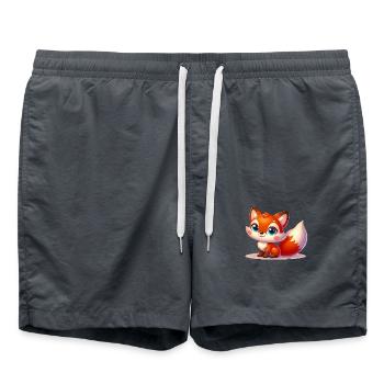FOX 3 - Badeshorts - Anthrazit - Vorne - AI Model Male 185 light (185cm)