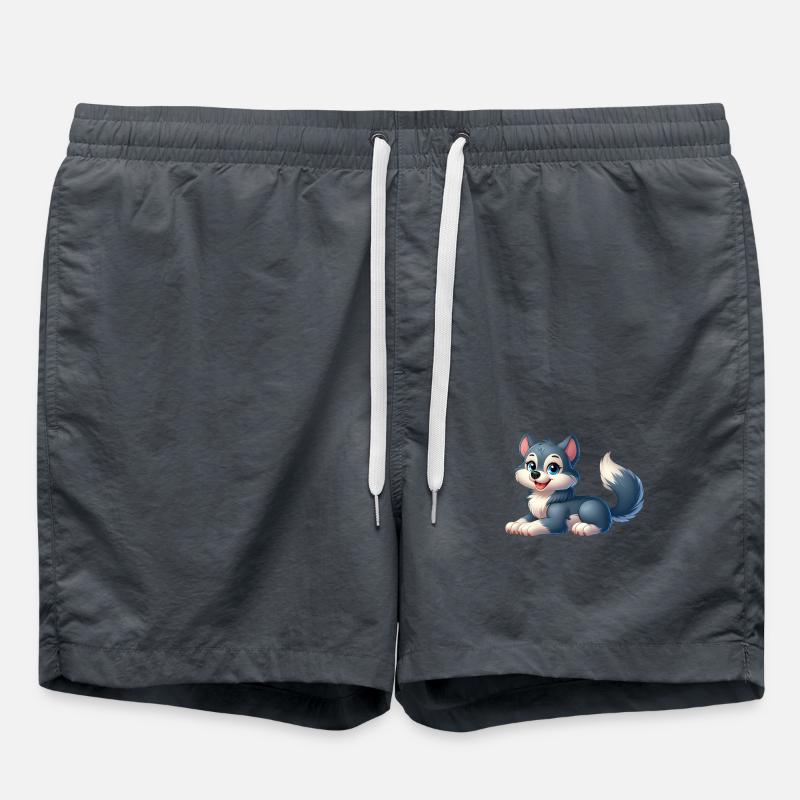 wolf - Short de bain - charbon