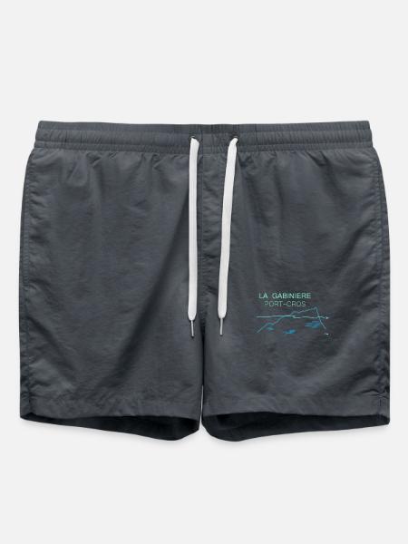 J'peux pas, j'ai plongée sur à Port Cros. - Short de bain - charbon