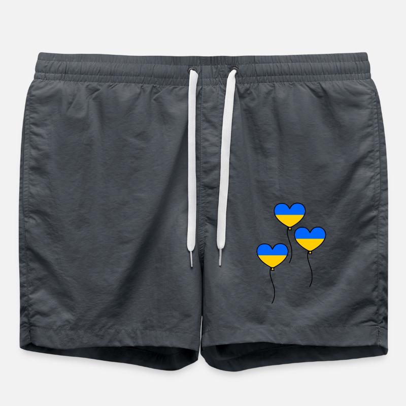 Ukraine - Swim Trunks - anthracite