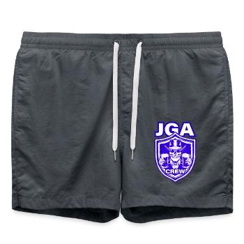 Enterrement de vie de garçon Crew Jga Skull - Short de bain - charbon - Devant - AI Model Male 185 light (185cm)