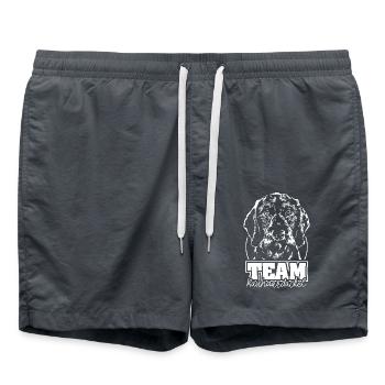 TEAM Teckel à poil dur Chien Chiens Wilsigns - Short de bain - charbon - Devant - AI Model Male 185 light (185cm)