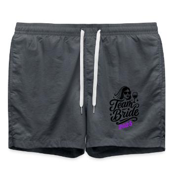 L’équipe Bride 2025 - Short de bain - charbon - Devant - AI Model Male 185 light (185cm)
