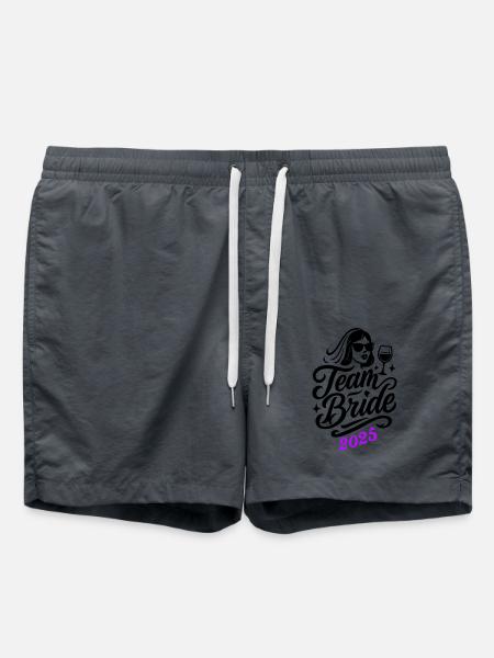 Team Bride 2025 - Swim Trunks - anthracite