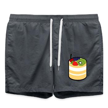 Gâteau - Short de bain - charbon - Devant - AI Model Male 185 light (185cm)