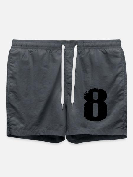 8 Number Leotard - Swim Trunks - anthracite