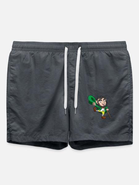 Leprechaun St Patricks - Swim Trunks - anthracite