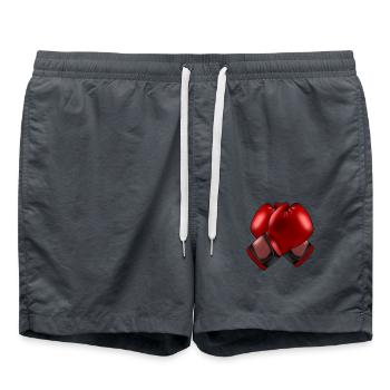 Gants de boxe 4 - Short de bain - charbon - Devant - AI Model Male 185 light (185cm)
