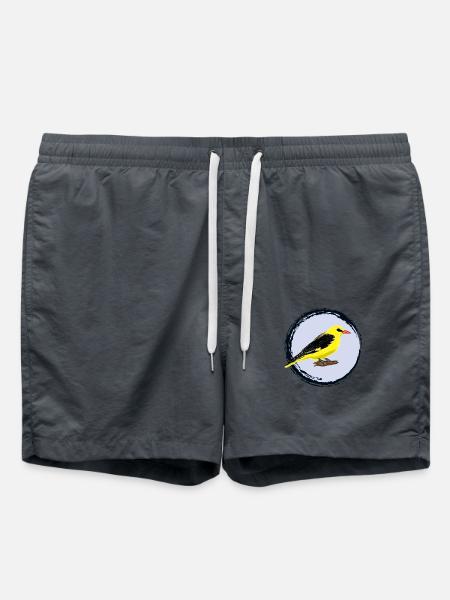 Pirol / Eurasian Golden Oriole II - Badeshorts - Anthrazit