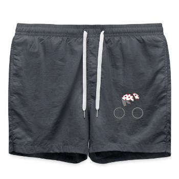 velo vélo vélos le tour cycliste maillot à pois - Short de bain - charbon - Devant - AI Model Male 185 light (185cm)