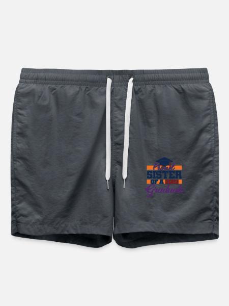 Stolt søster til en gradueringsgave i 2023 - Badeshorts - charcoal