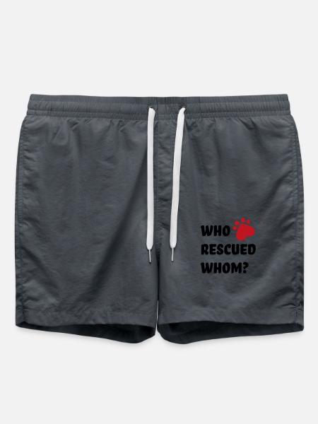 Animal Welfare Dog - Swim Trunks - anthracite