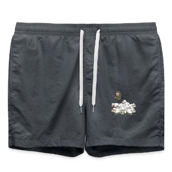 Black Sheep - Swim Trunks - anthracite - Front - AI Model Male 185 light (185cm)