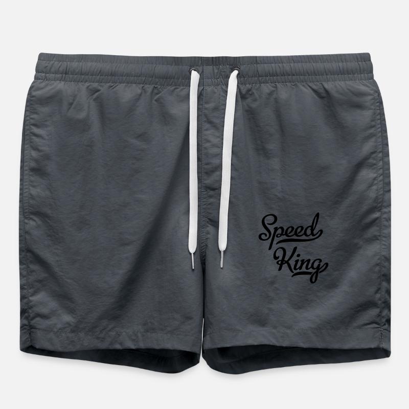 Speed King - Badeshorts - Anthrazit