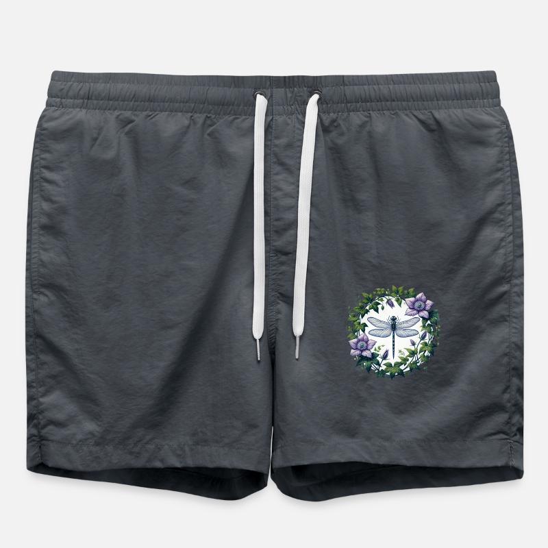 Dragonfly - Swim Trunks - anthracite