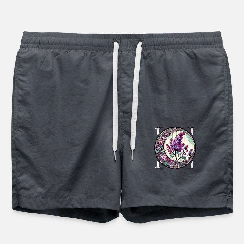 Lilac - Swim Trunks - anthracite