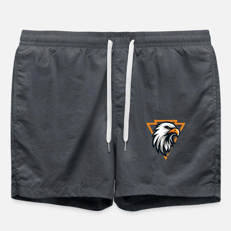 Eagle Head - Swim Trunks - anthracite