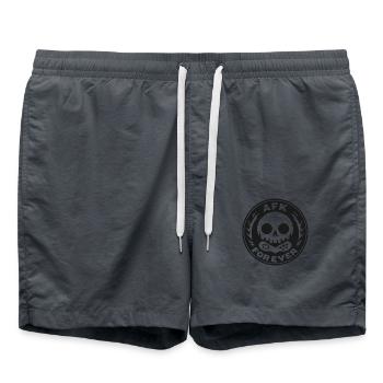 AFK für immer - Badeshorts - Anthrazit - Vorne - AI Model Male 185 light (185cm)