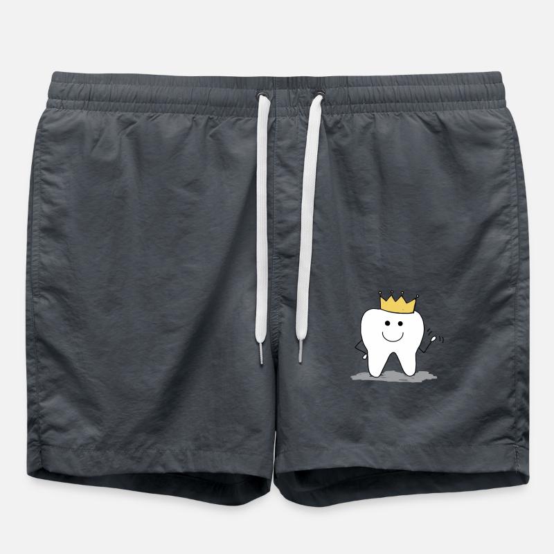 Happy Tooth - Swim Trunks - anthracite