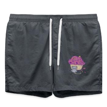 Cupcake - Swim Trunks - anthracite - Front - AI Model Male 185 light (185cm)