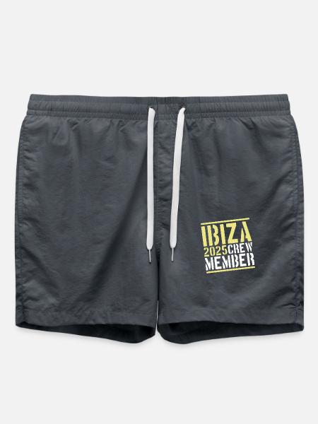 Ibiza 2025 Crew - Swim Trunks - anthracite