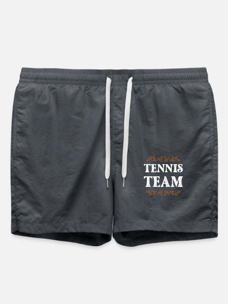 Équipe de tennis - Short de bain - charbon
