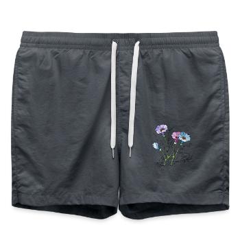 Fleur - Short de bain - charbon - Devant - AI Model Male 185 light (185cm)