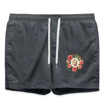 Pierre précieuse - Short de bain - charbon - Devant - AI Model Male 185 light (185cm)