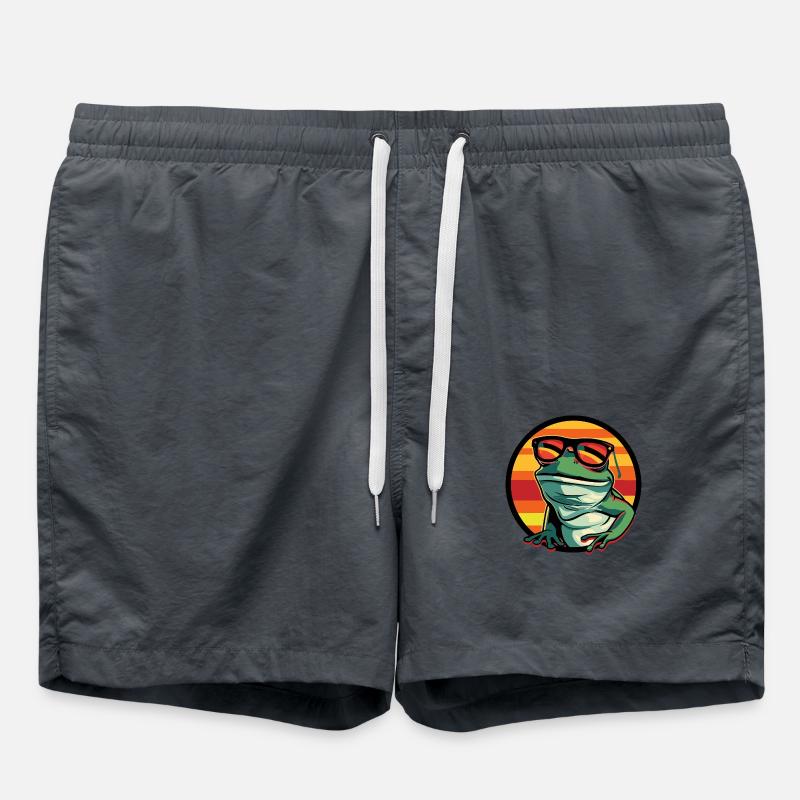 Frosch Cool Comic - Badeshorts - Anthrazit